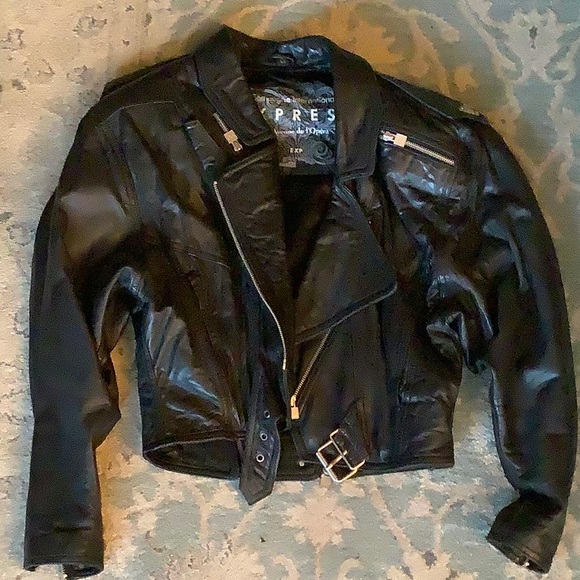 Genuine leather motor jacket - Picture 1 of 9